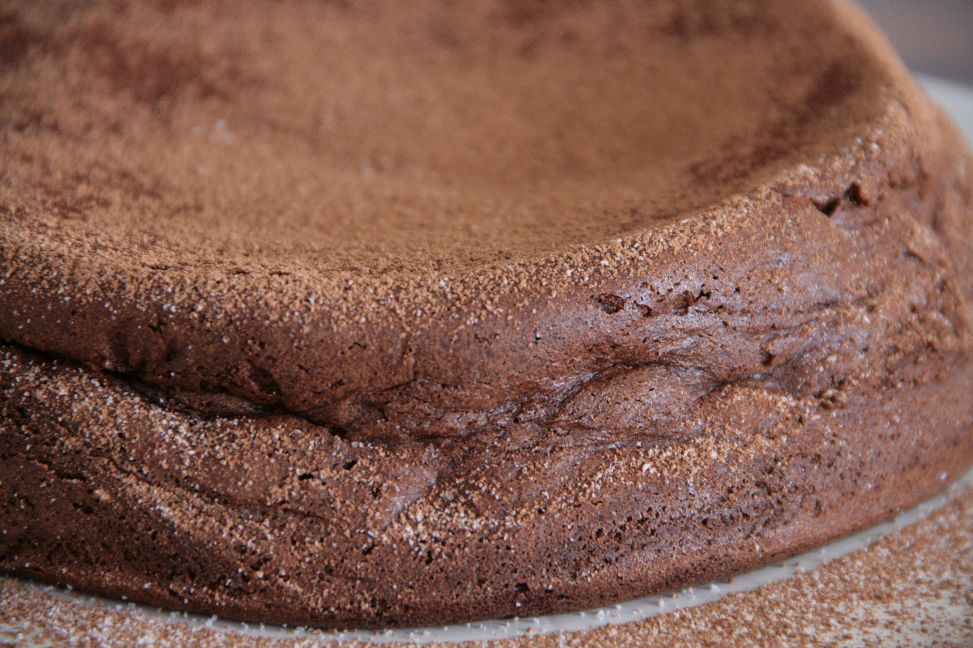 Soufflé de chocolate