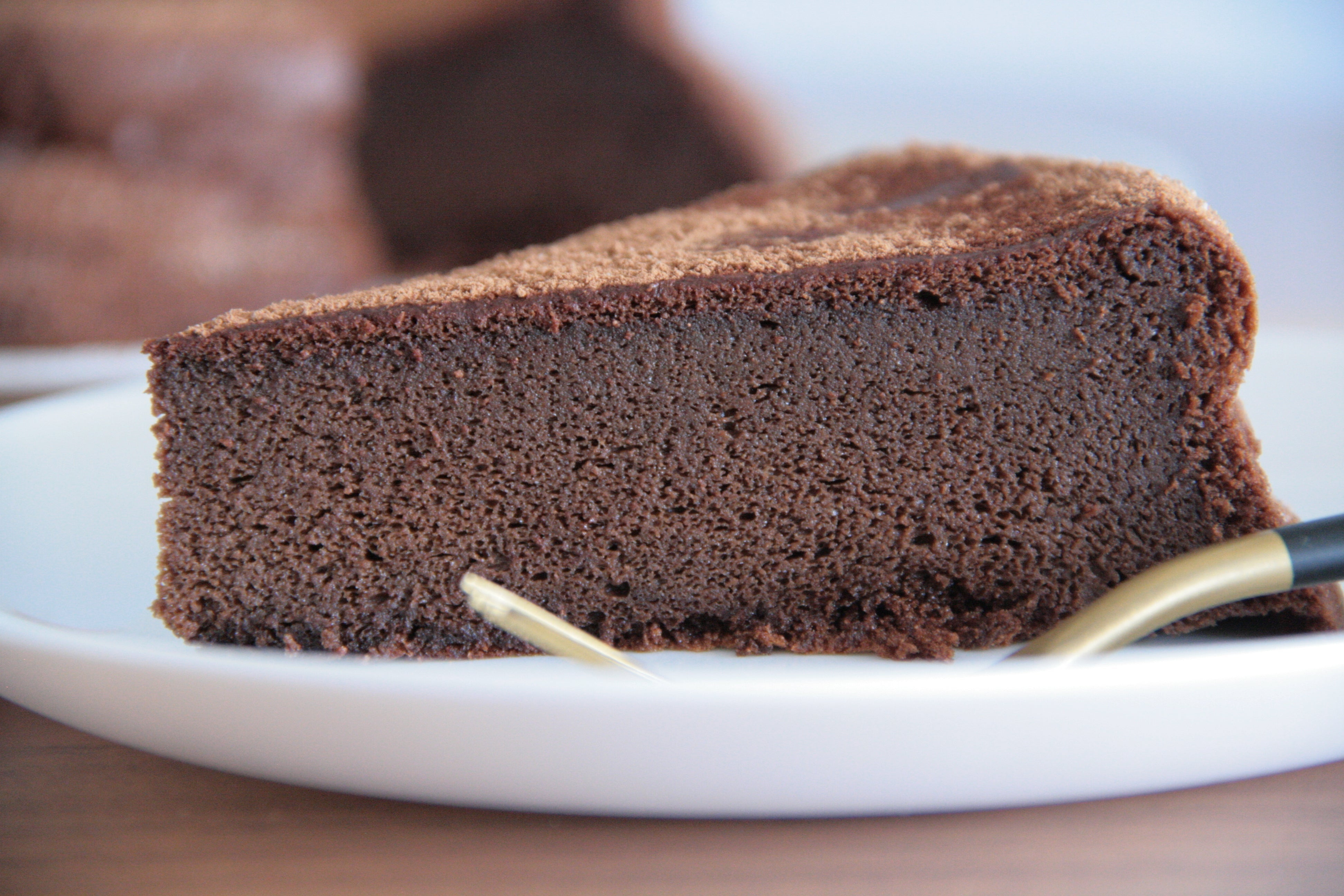 Soufflé de chocolate