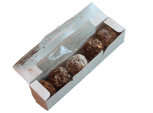 Cajita de trufas keto