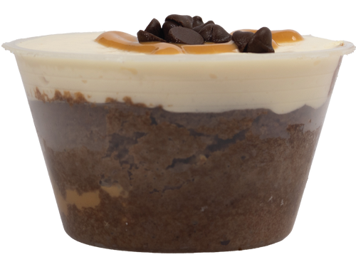 Chocolate caramel cup