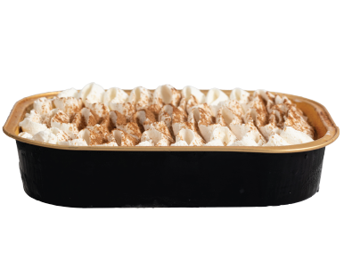 Coffee frozen pie
