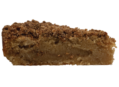 Coffee cake rebanada