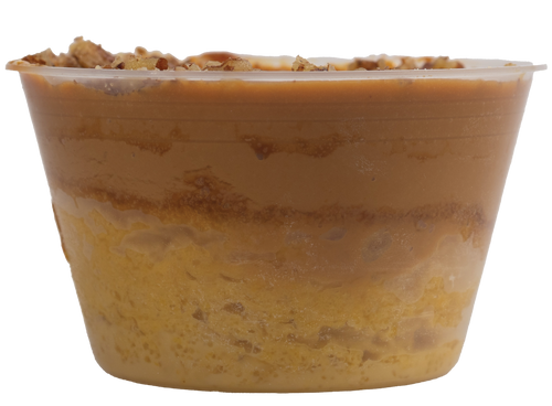 Elote con dulce de leche cup