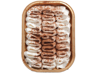 Coffee frozen pie