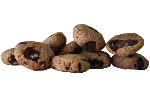 Galletas chocochip veganas y keto