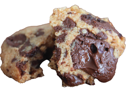 Galletas chocochip veganas y keto