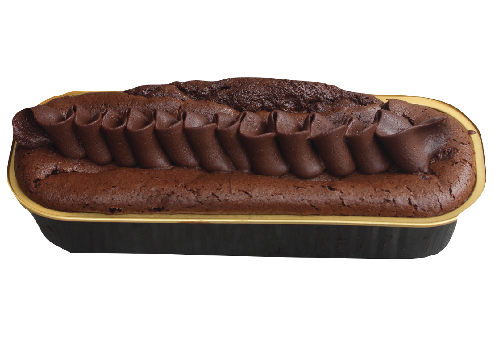 Soufflé de chocolate (rebanada)