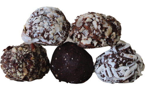 Cajita de trufas keto